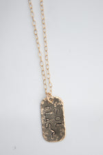Sol Olas tag Necklace