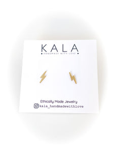 Lightning bolt studs