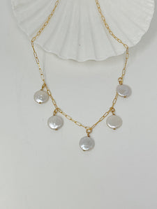 Fiji coin Pearl necklace