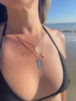 Gitana personalized coordinate necklace