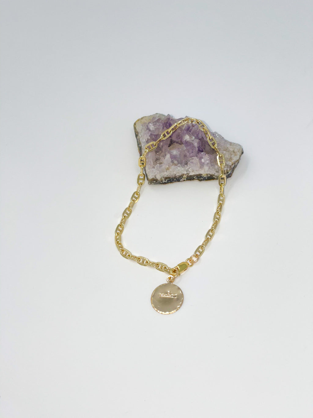 Zodiac sing mariner style bracelet